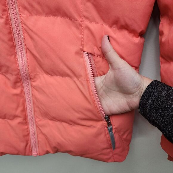 NEW Spyder Girls Atlas Zadie Synthetic Down Jacket Ski Snow Jacket Size 16 Peach - Picture 8 of 16
